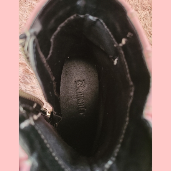 Demonia pastel pink platform boots kera 21 - Picture 3 of 3